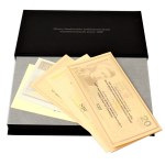 RARE - set of 5 MODELS of collector banknotes - Juliusz Słowacki, Frederic Chopin, John Paul II, Józef Piłsudski, Maria Skłodowska - Curie