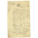 Poland, Notarial document Hrubieszów 1854