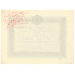 II RP, Akwawit Joint Stock Society, Stock for 1,000 marks 1st issue