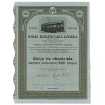 II RP, Electric Railway of Lodz, 600 zloty action 1929