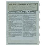 II RP, Electric Railway of Lodz, 600 zloty action 1929