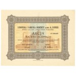 II RP, Lubon Yeast Factory, 100 zloty action