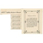 II RP, Azot Joint Stock Company in Bory, Share 140 mkp 1921