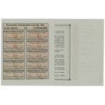 II RP, Radom Flax Spinning Mill, Stock 25 x 1,000 mkp 1922 - blank