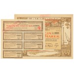 II RP, Wisla Bydgoszcz Tree Wholesale, Share 1,000 marks 1921