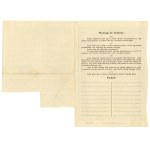 II RP, Factory of Roofing Paper and Tar Products Host in Sieradz, Stock of 100 zlotys 1933