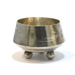 Russia, silver salt cellar