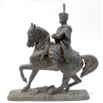 Poland, Horse figurine Jan III Sobieski - BEAUTIFUL