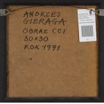 Andrzej Gieraga (ur. 1934, Śliwniki), Obraz CCI, 1991
