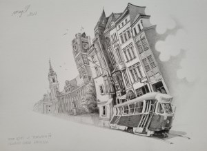 Maya Wolf, Souvenirs from Toruń IV. Departure from under the City Hall (S)