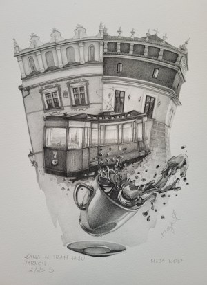 Maya Wolf, Coffee on the Tram. Tarnow (S)