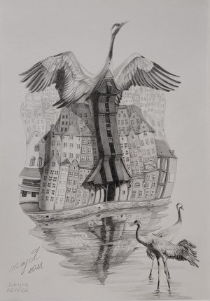 Maya Wolf, Cranes. Gdansk (S)
