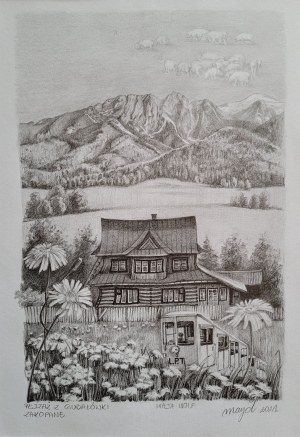 Maja Wolf, Zakopane. Landscape from Gubałówka (S)