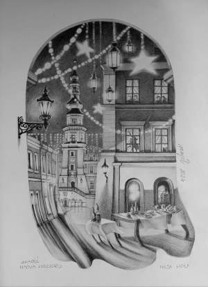 Maya Wolf, Zamosc. The magic of the evening (S)