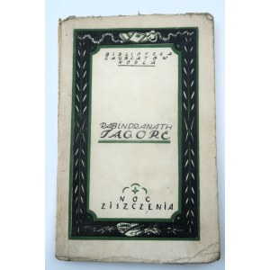 TAGORE RABINDRANATH Noc skazy [Nobelova cena za literatúru 1913] vydaná 1922