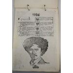 DISCLAIMED, FALSE, IMPROVED AND DISCOVERED FACTS FROM THE LATEST HISTORY OF POLAND [2nd Circulation] CALENDAR 1986