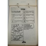 DISCLAIMED, FALSE, IMPROVED AND DISCOVERED FACTS FROM THE LATEST HISTORY OF POLAND [2nd Circulation] CALENDAR 1986