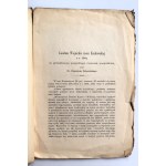 PIEKOSIŃSKI FRANCISZEK Laudum Wojnickie Ziemi Krakowskiej z r. 1503 w sprawie pospolitego ruszenia pospólstwa [1897].