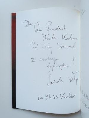 BUJAK ADAM, LESZEK DŁUGOSZ Album krakowski [dedykacja Autora dla Pani Prezydent]
