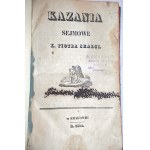 COMPLAINT PIOTR X. Sejm Sermons [Cracow 1831].