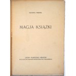 RABSKA Zuzanna, The Magic of the Book, Lviv 1925, edition of 400 pieces, no. 341