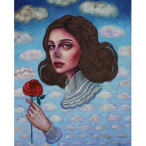 Viola Bąbol, Muse Emilia in the Clouds, 2019