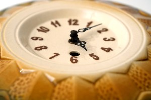 Porcelite wall clock - Mirostowice