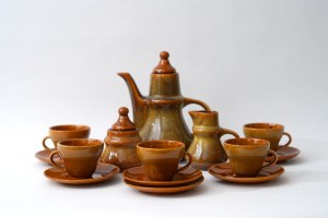 Porcelite coffee service - Opal - Mirostowice - A. Sadulski