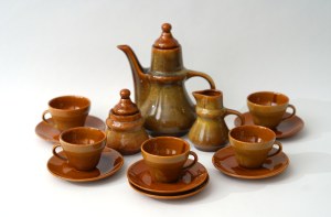 Porcelite coffee service - Opal - Mirostowice - A. Sadulski