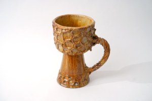 Ceramic tankard - Kamionka - Lysa Gora - signed - B. Ksiazek