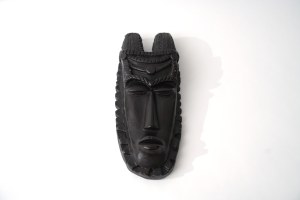 Ceramic decorative mask - Katowice - signed