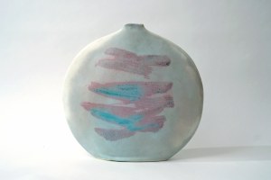 Ceramic vase - Disc - M. Winiarska - Gotowska