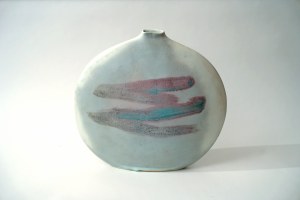 Ceramic vase - Disc - M. Winiarska - Gotowska