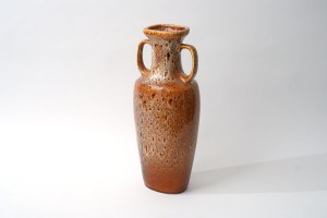 Ceramic vase - Zircon - with tag - Boleslawiec