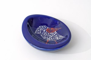 Porcelain ashtray - Bird - Pruszkow