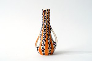 Faience vase - ZF Włocławek - J. Sowiński