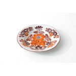 Faience plate - Business class LOT Polish Airlines - ZF Wloclawek - Mal. M. Wloclawek.