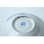 Faience plate - Business class LOT Polish Airlines - ZF Wloclawek - Mal. M. Wloclawek.