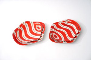 4 plates - NEW LOOK - Steatite Katowice - Z. Buksowicz