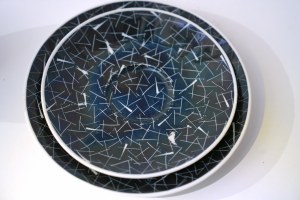 Porcelain coffee trio - ZPS Walbrzych