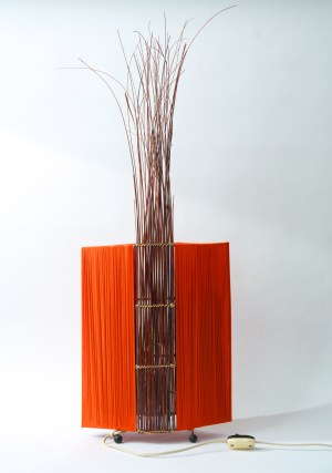 Craftsman table lamp in Space-Age style