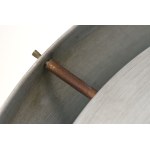 2x Deckenleuchte - gebürstetes Aluminium