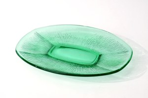 Glass platter , 