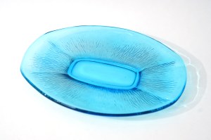 Glass platter , 