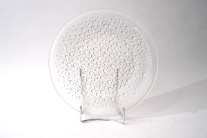 Glass platter , 