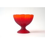 Unique glass sugar bowl , Cora. - HSG Ząbkowice - E. Trzewik-Drost.