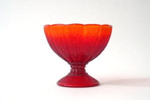 Unique glass sugar bowl , 