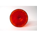 Unique glass sugar bowl , Cora. - HSG Ząbkowice - E. Trzewik-Drost.