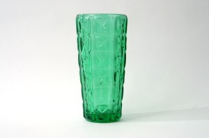 Glass vase , 