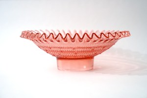 Rosaline glass platter with frill - HSG Ząbkowice?